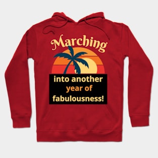 Marching to the beat of my own birthday drum Hoodie